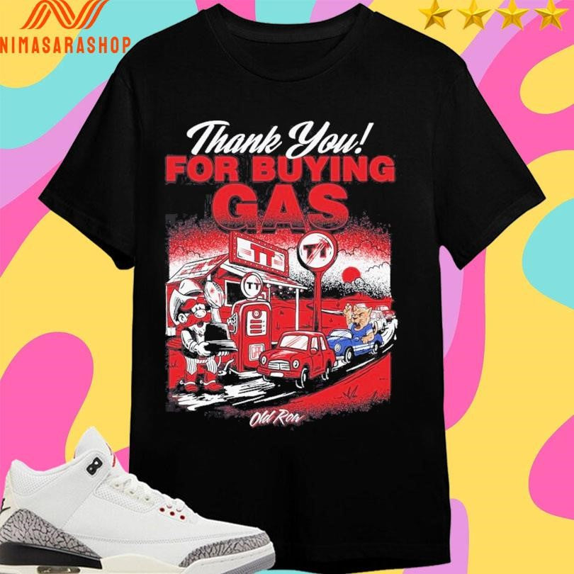 Texas Tech Red Raiders Thank You For Buying Gas Shirts