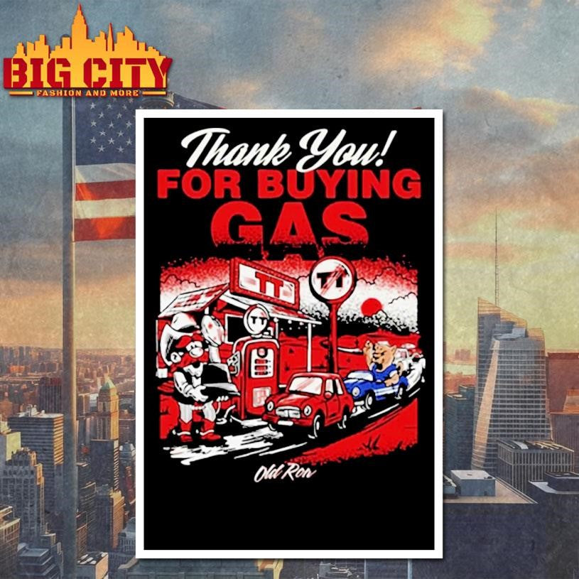 Texas Tech Thank You For Buying Gas Shirt Texas Tech Wins The Big 12 Championship Shirt