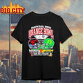 Texas Tech vs Oregon 2025 Capital One Orange Bowl Helmet Shirt
