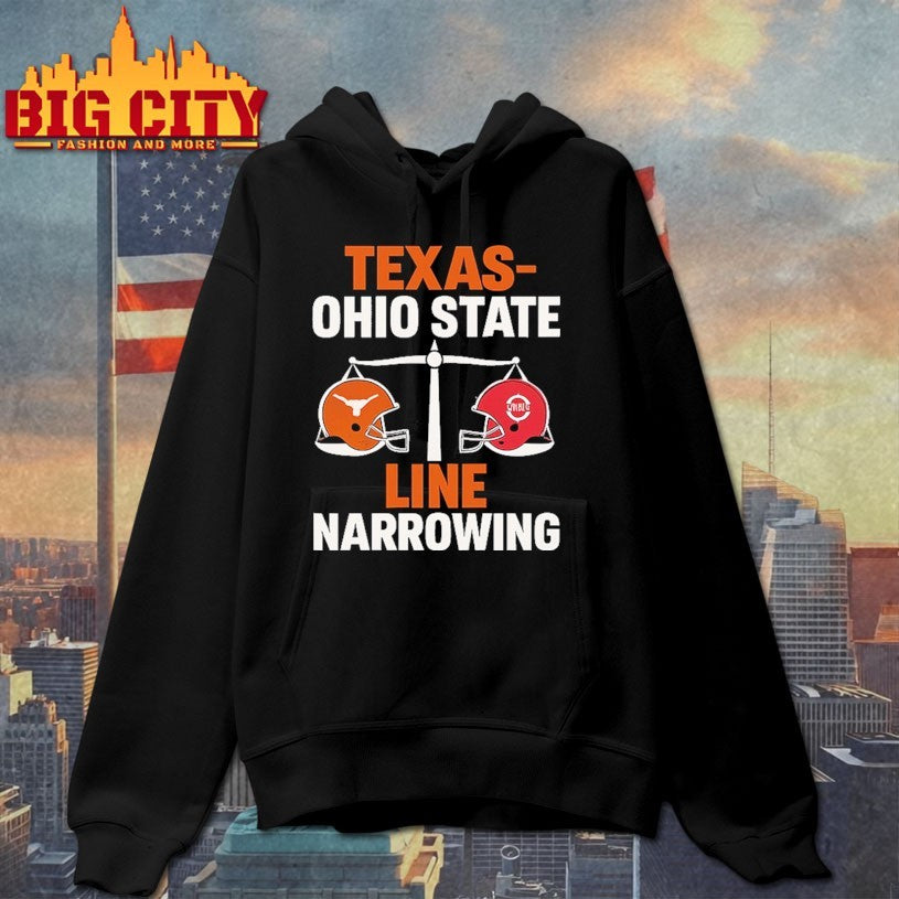 Texas Vs Ohio State 2025 Line Narrowing Longhorns Pick Shirt