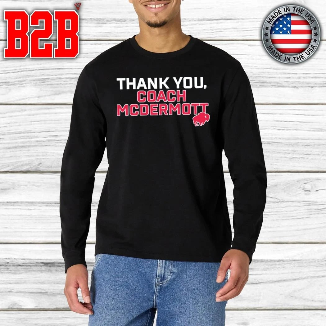 Thank You Coach Mcdermott Shirt