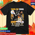 Thank You Coach Mike Tomlin 19 Seasons 2007 2025 Shirt