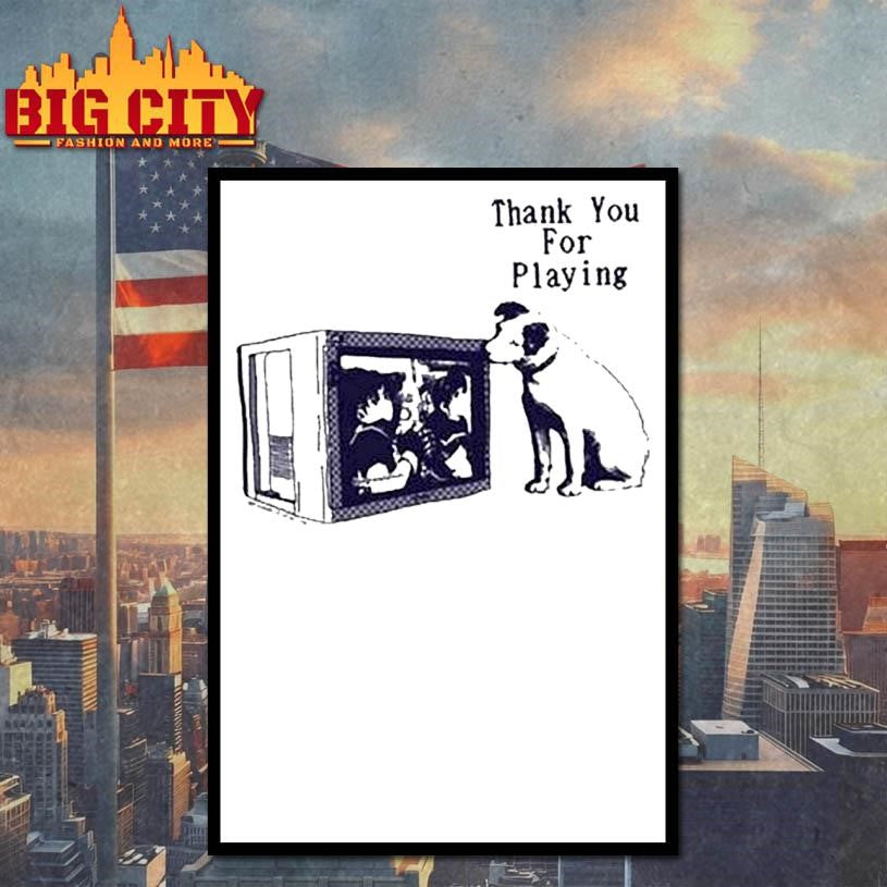 Thank You For Playing Congratulations Dog Shirt