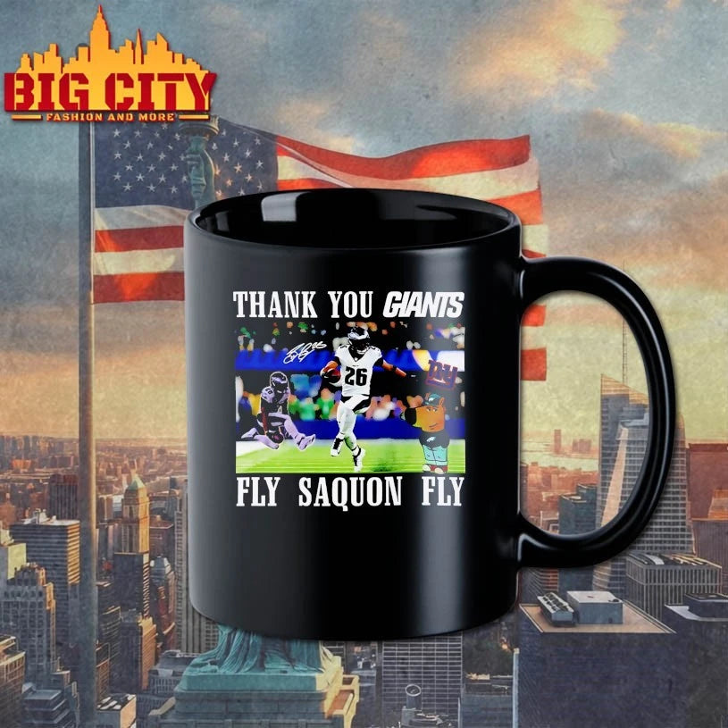 Thank You Giants Fly Saquon Fly Chill Guy Signature shirt