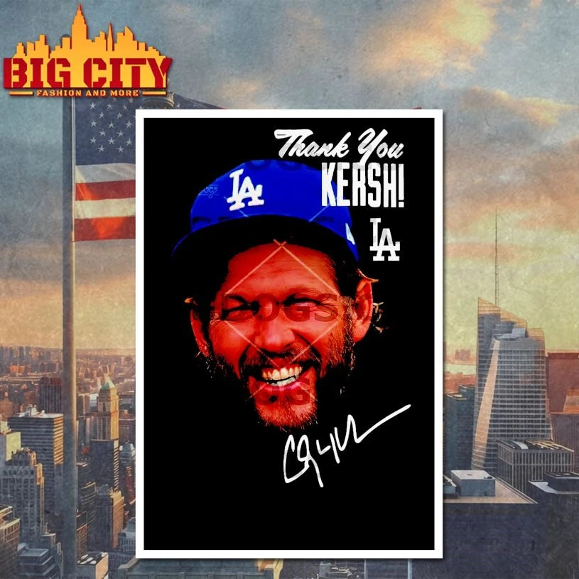 Thank You Kersh Los Angeles Dodgers signature shirt