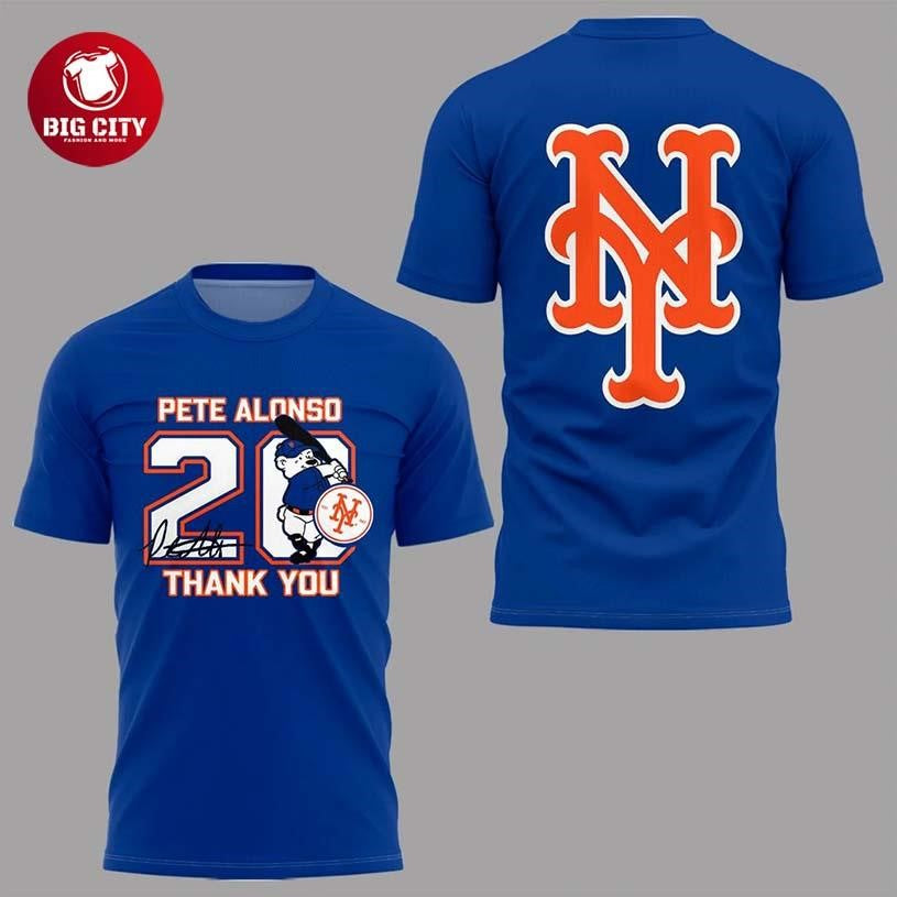 Thank You Pete Alonso Two Sided Shirt