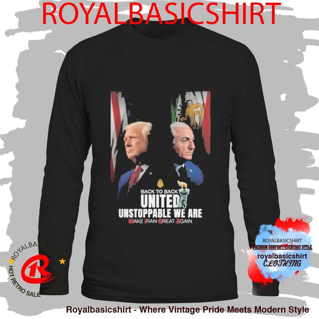 Thank You Trump United Unstoppable We Are Make Iran Great Again T-Shirt