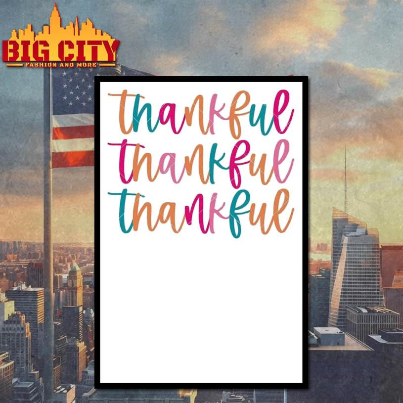 Thankful Stacked Shirt