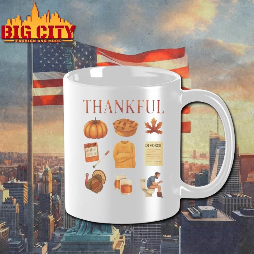 Thankful Thanksgiving Doodles Shirt