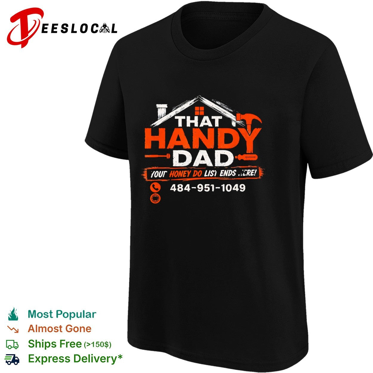 That Handy Dad honey do list repair shirt