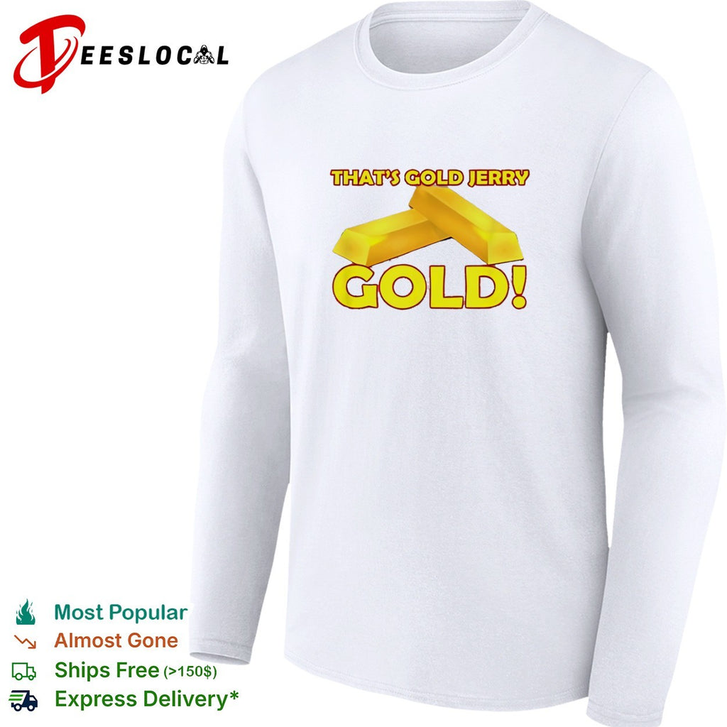 That is gold Jerry gold Seinfeld shirt