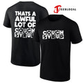 That’s a awful lot cough syrup Cartoon Network logo parody text shirt