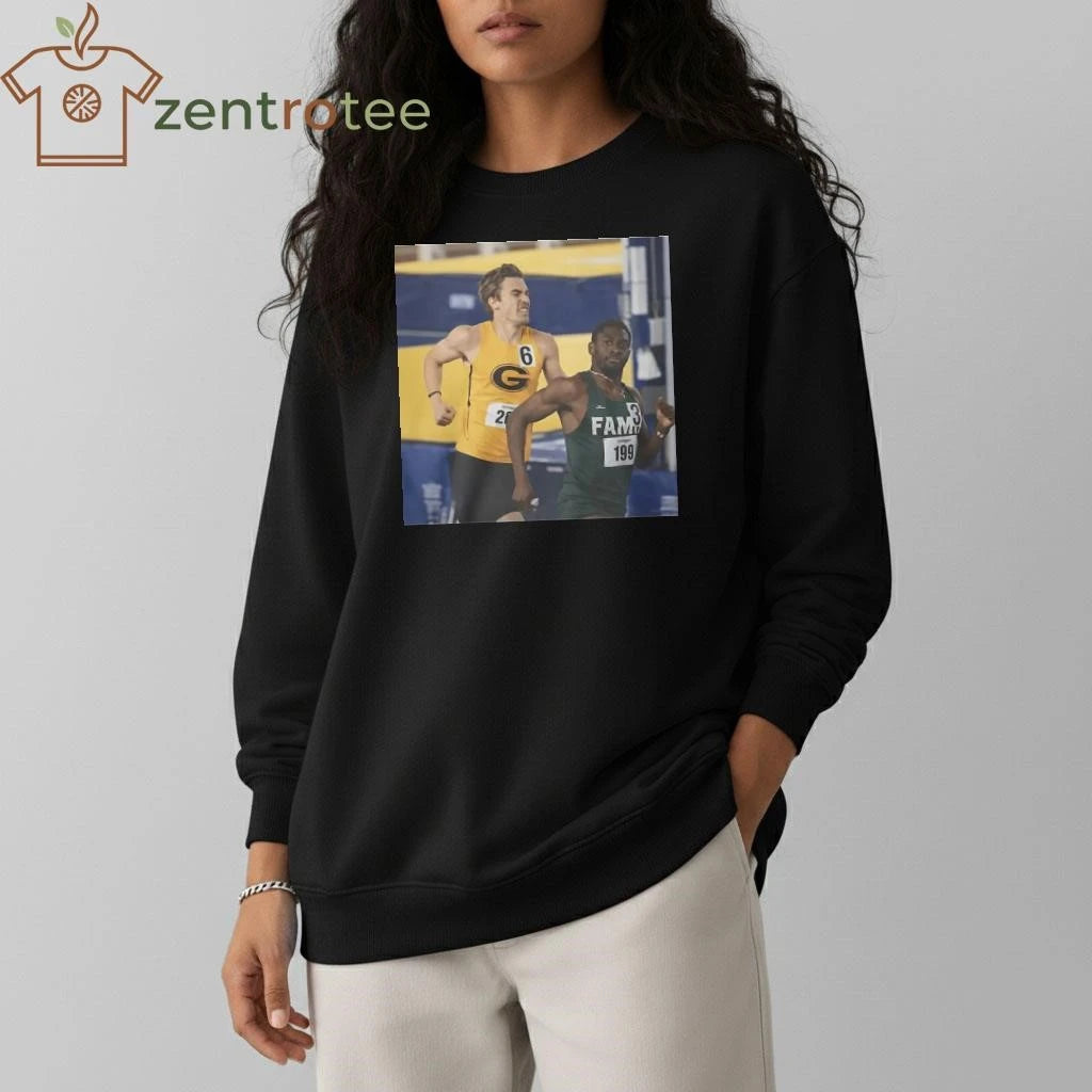 The 10-Second Head Start Shirt – HBCU Track and Field photo tee