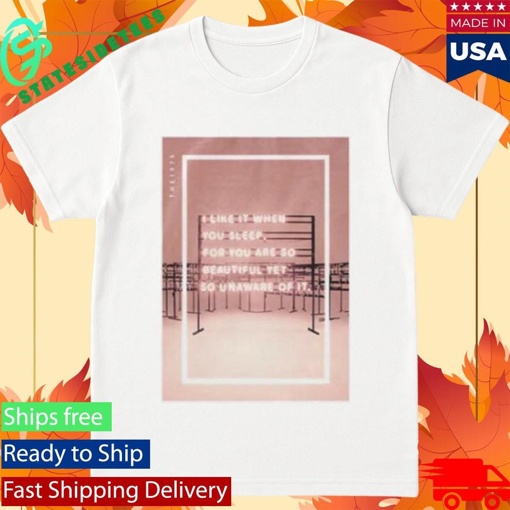 The 1975 Iliwys Album Title Neon Sign T-Shirt