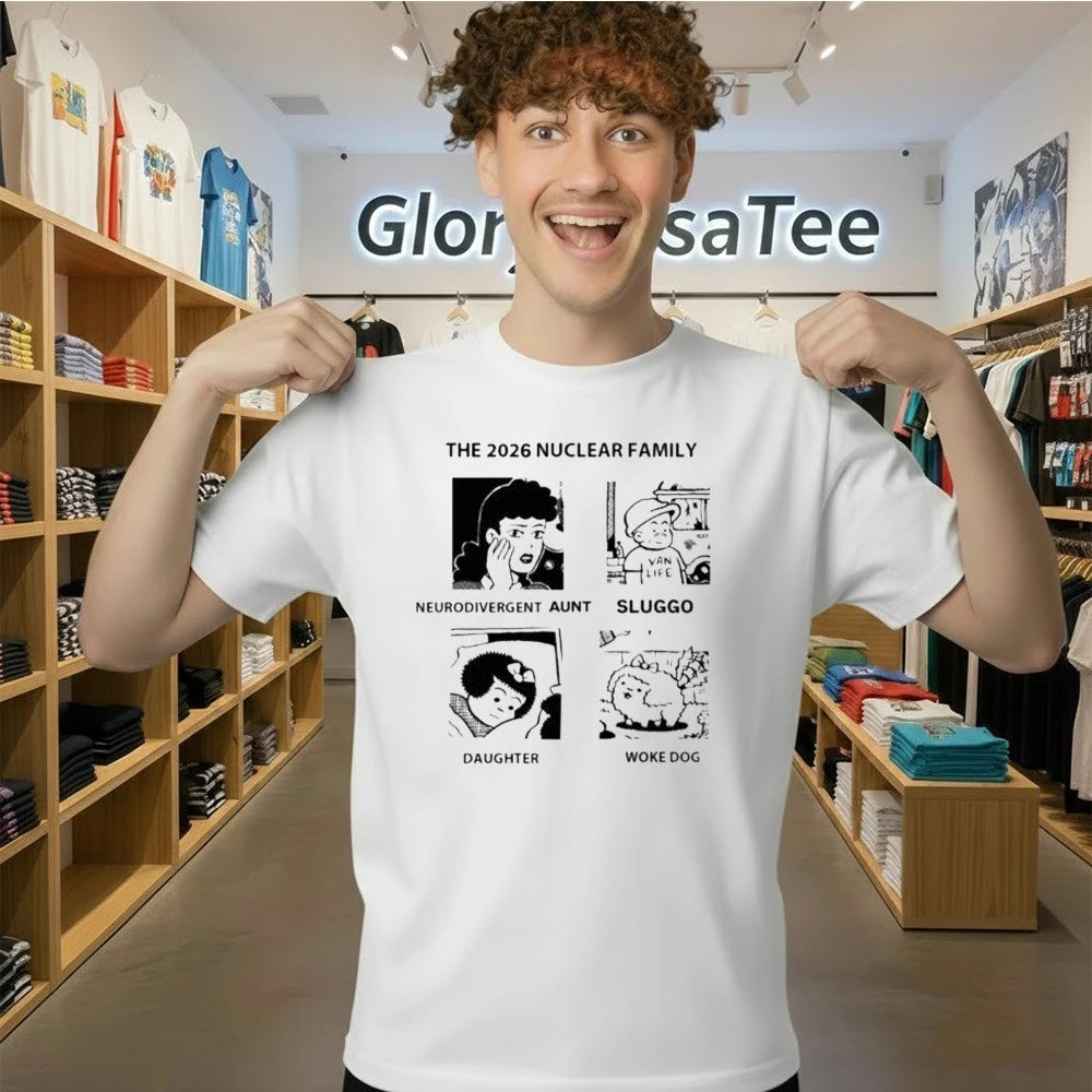 The 2026 Nuclear Family Sluggo Shirt