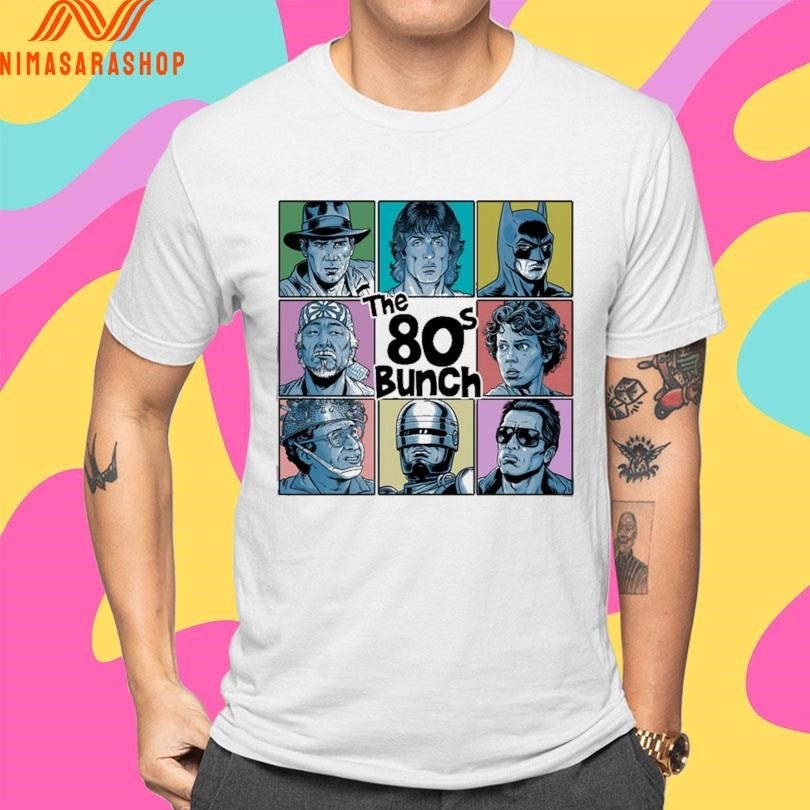 The 80s Bunch Skullpy Shirts