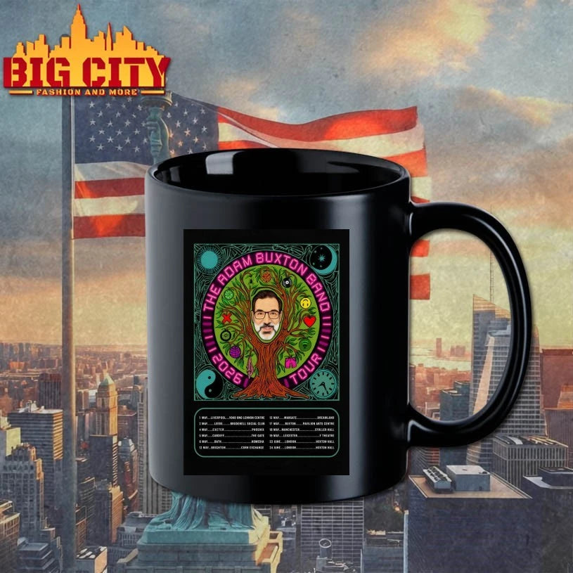 The Adam Buxton Band Tour Spring 2026 Poster shirt