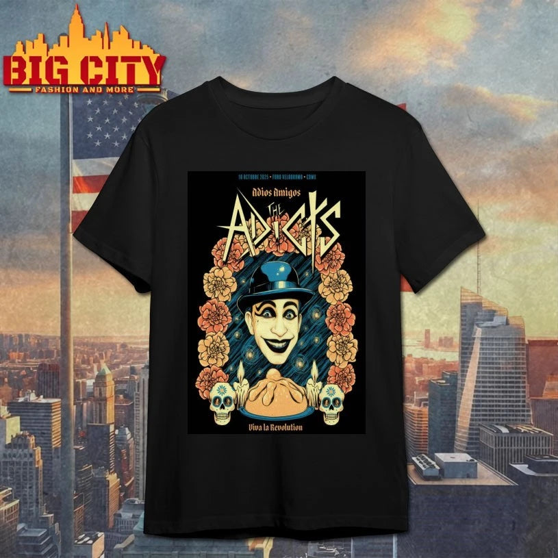 The Adicts Carpa Velodromo CDMX 10.10.2025 Poster shirt