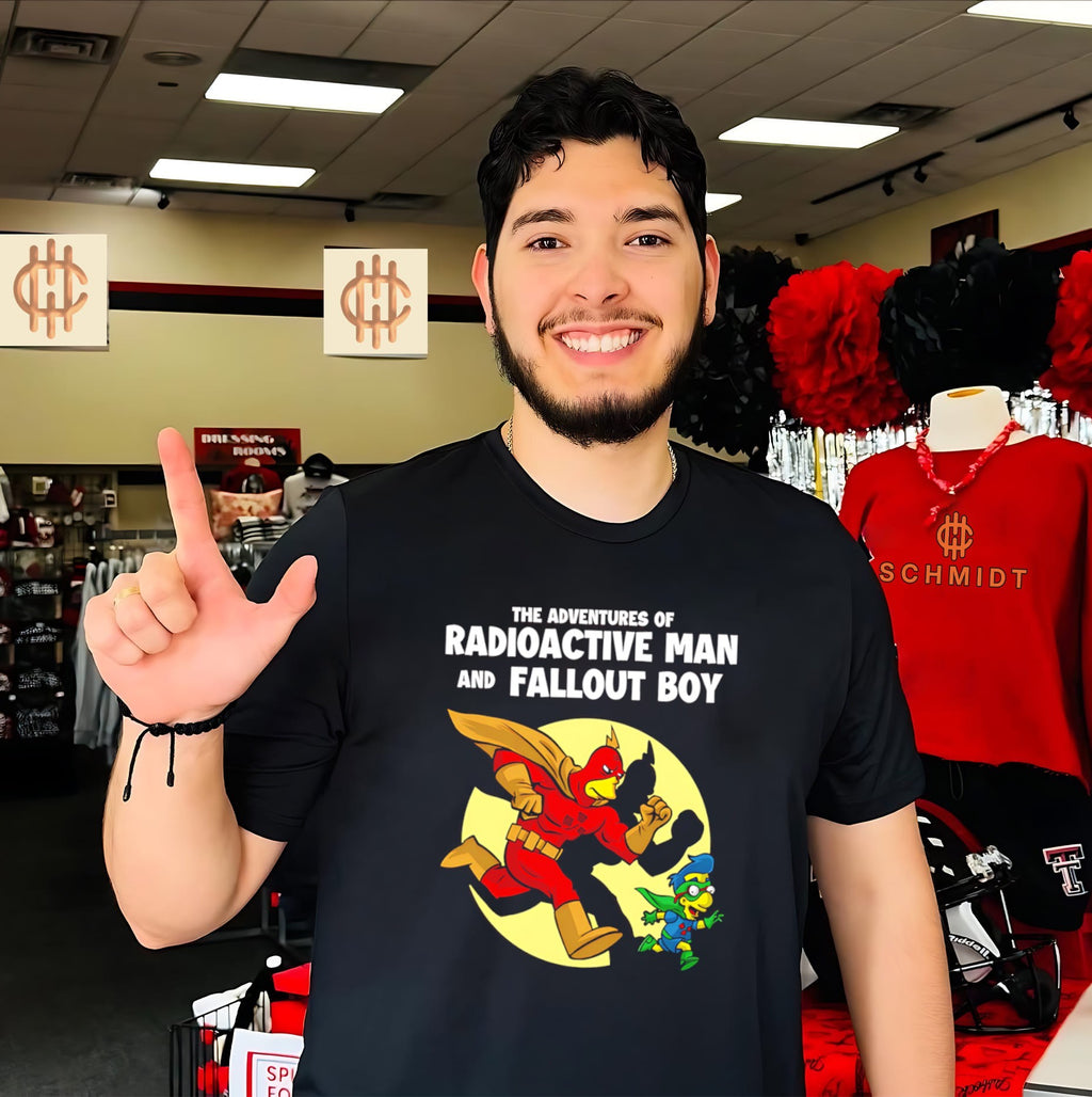 The Adventures of Radioactive Man and Fallout Boy shirt