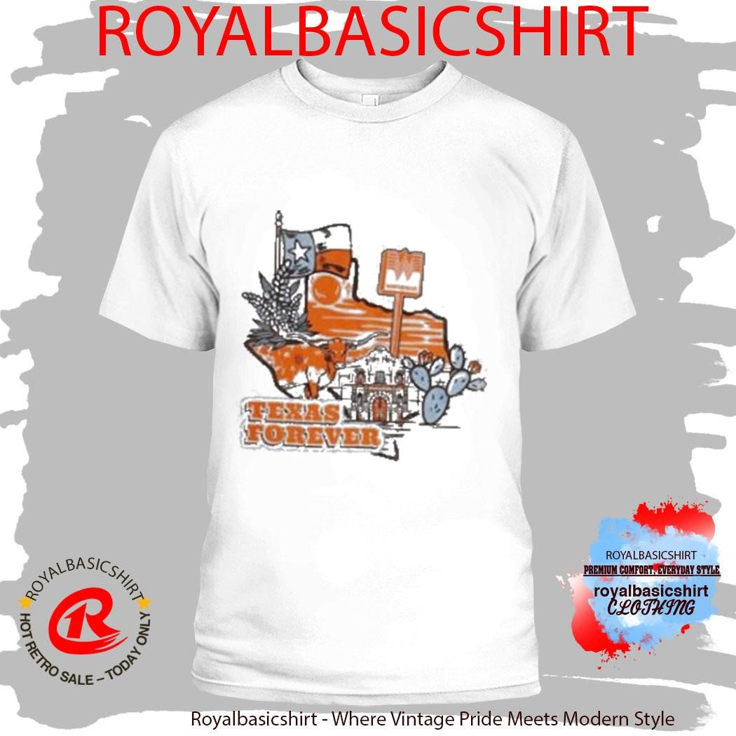The Alamo X Whataburger Texas Forever Shirt