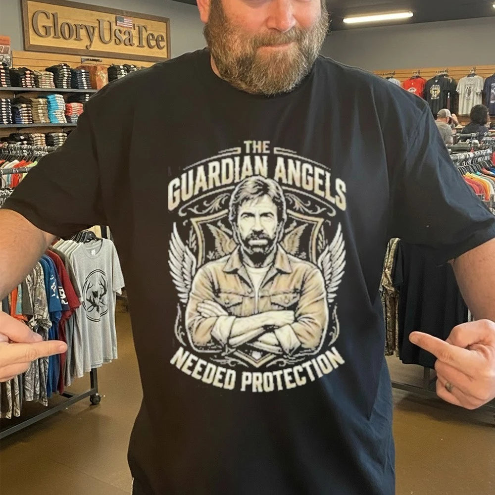 The Angels Needed Protection Rip Chuck Norris Shirt