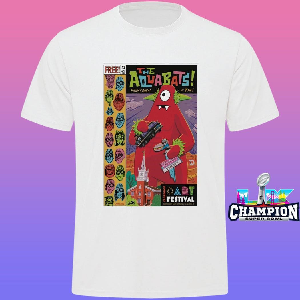 The Aquabats April 3 2026 St George Ut Shirt