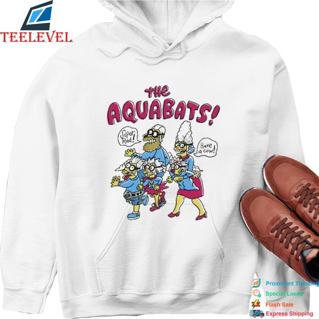 The Aquabats Happy Family Simpson Super Rad Have A Cow T-Shirts