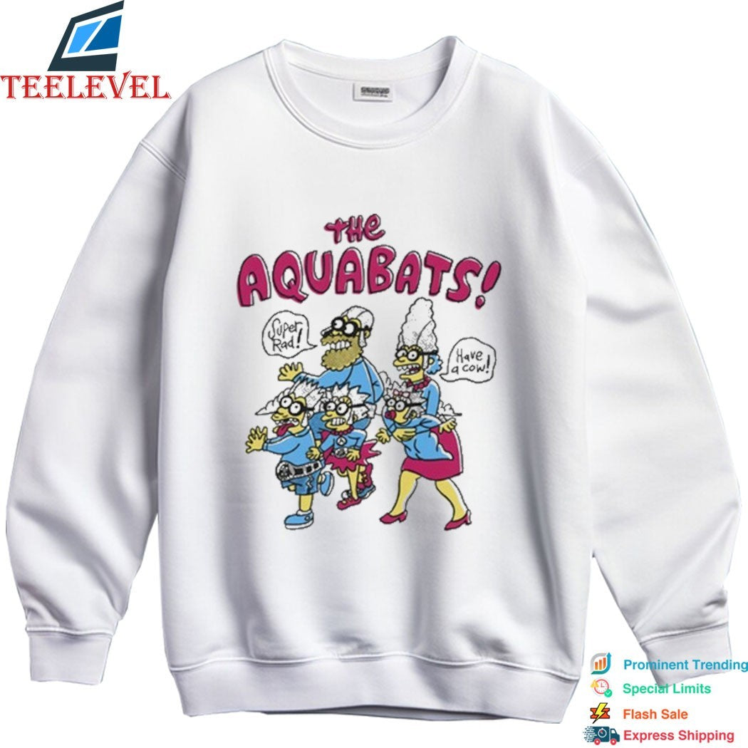 The Aquabats Happy Family Simpson Super Rad Have A Cow T-Shirts