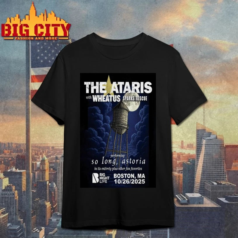 The Ataris Oct 26, 2025 Boston, MA at Big Night Live Poster shirt