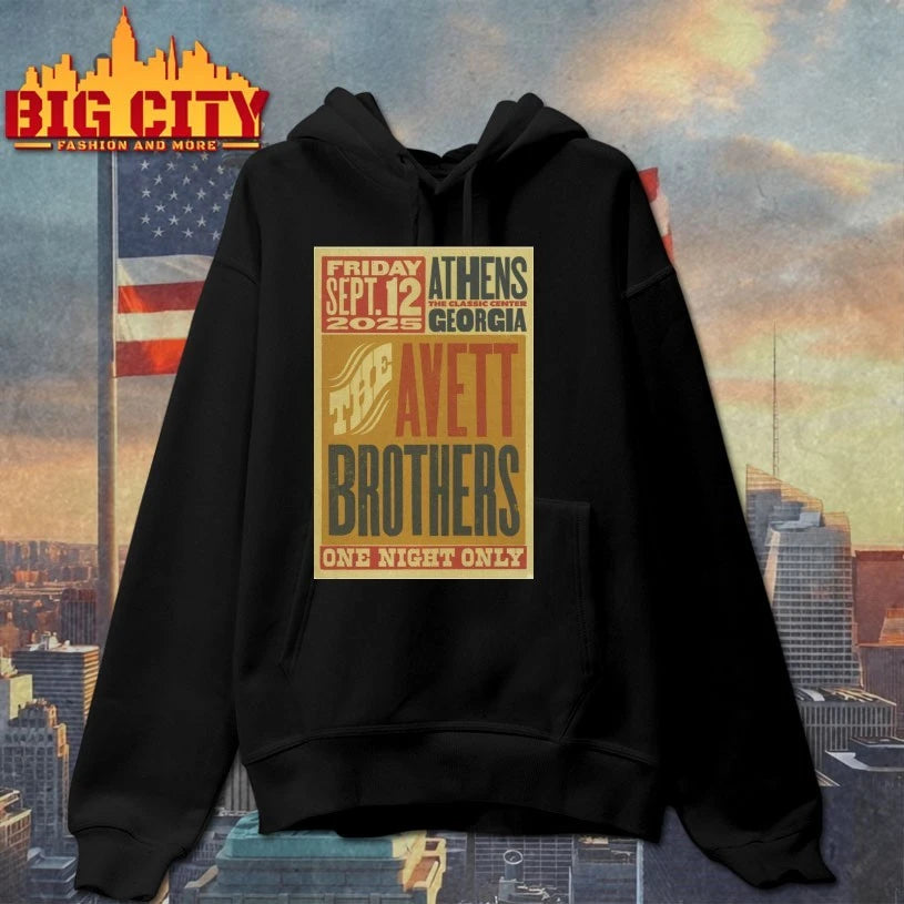 The Avett Brothers Sep 12 2025 The Classic Center in Athens GA Poster shirt