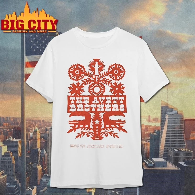 The Avett Brothers Sep 13 2025 Enmarket Arena in Savannah GA shirt