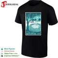 The Avett Brothers and Mike Patton AVTT PTTN teal poster shirt