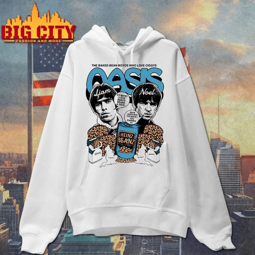The Baked Bean Boyos Who Love Ciggys OASIS shirts