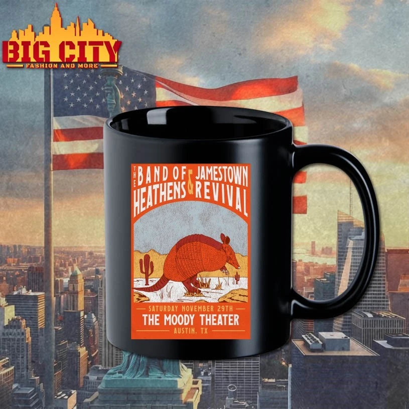 The Band Of Heathens And Jamestown Revival Nov 29 2025 The Moody Theater in Austin TX Poster shirt