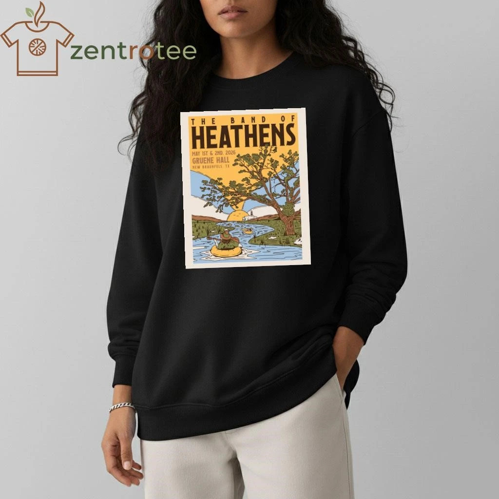 The Band Of Heathens New Braunfels TX 51-522026 tee