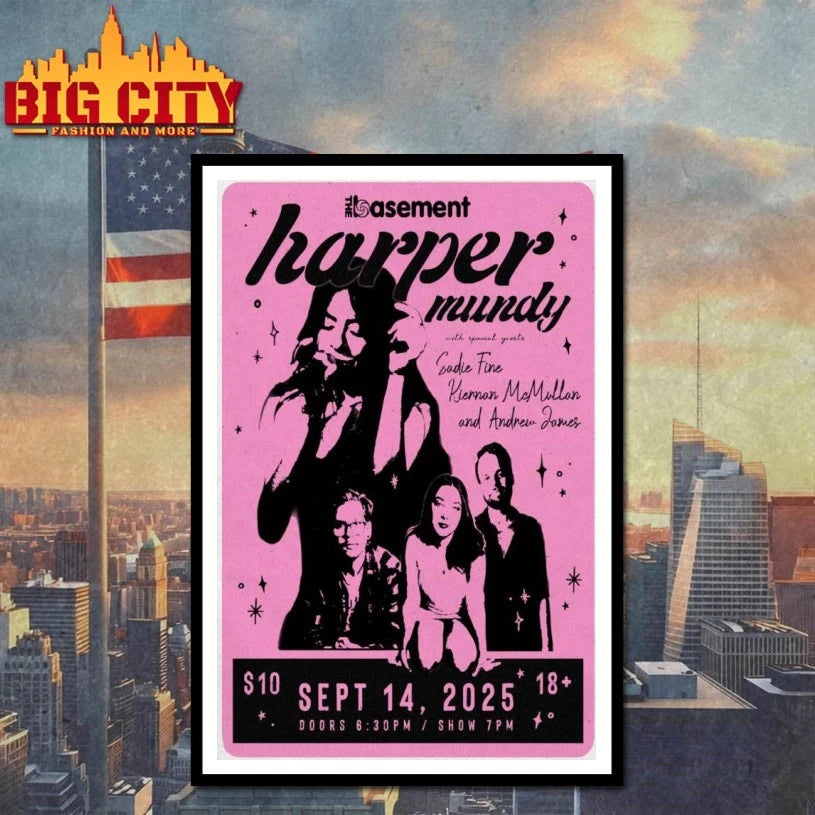 The Basement Nashville Sep 14, 2025 Poster shirt