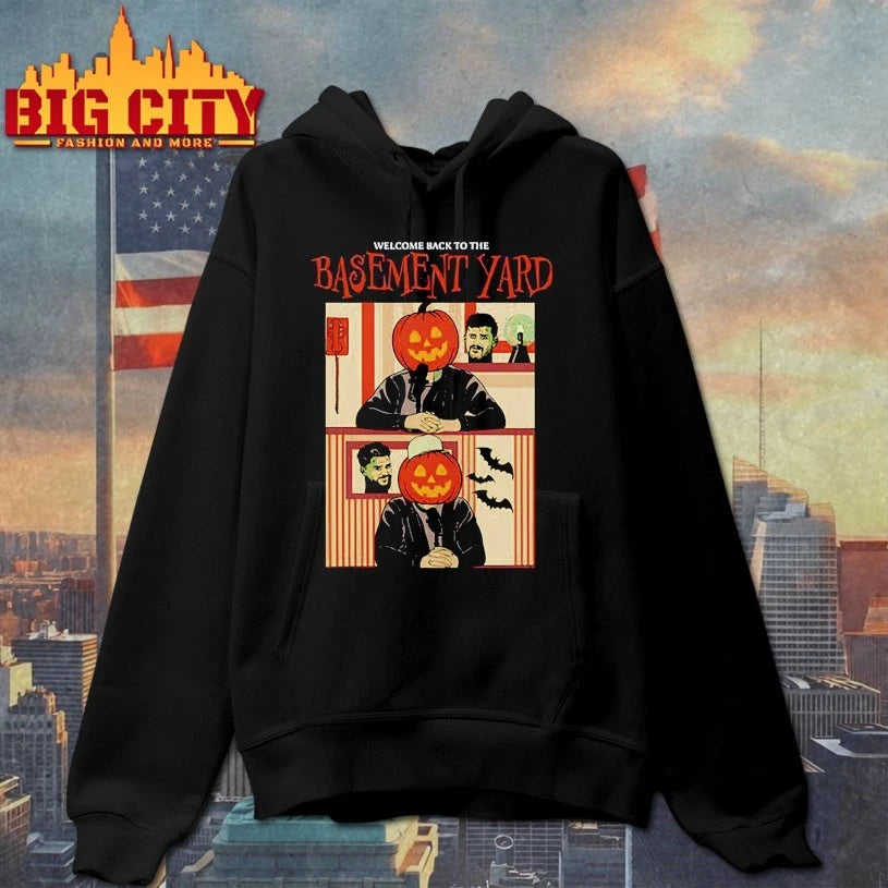 The Basement Yard Pumpkin Heads Halloween shirt