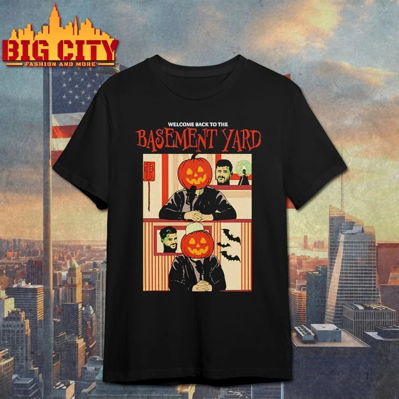 The Basement Yard Pumpkin Heads Halloween shirt