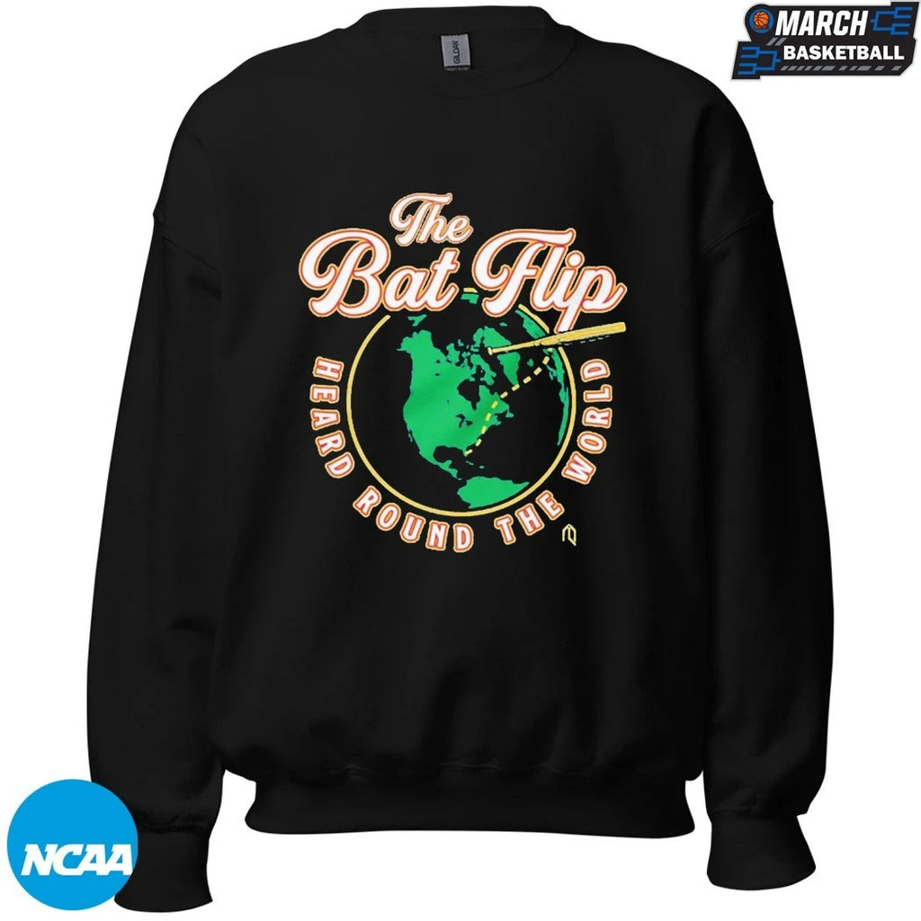 The Bat Flip Heard Round The World T-shirts