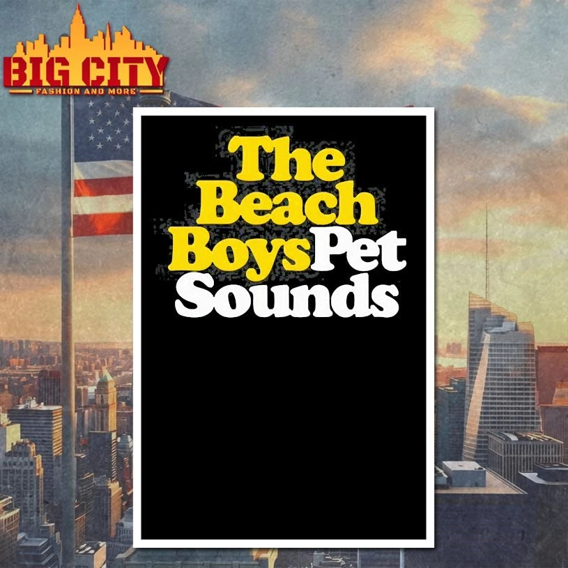 The Beach Boyspet sounds Text Shirts