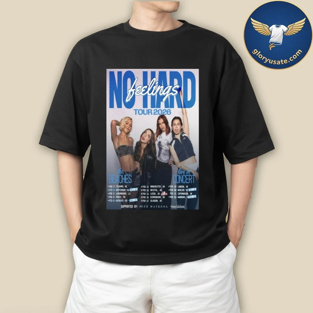The Beaches Tour 2026 Poster Shirt