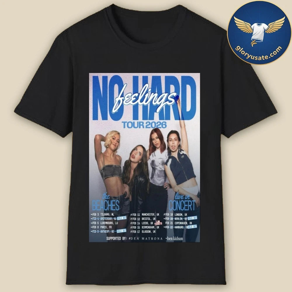 The Beaches Tour 2026 Poster Shirt
