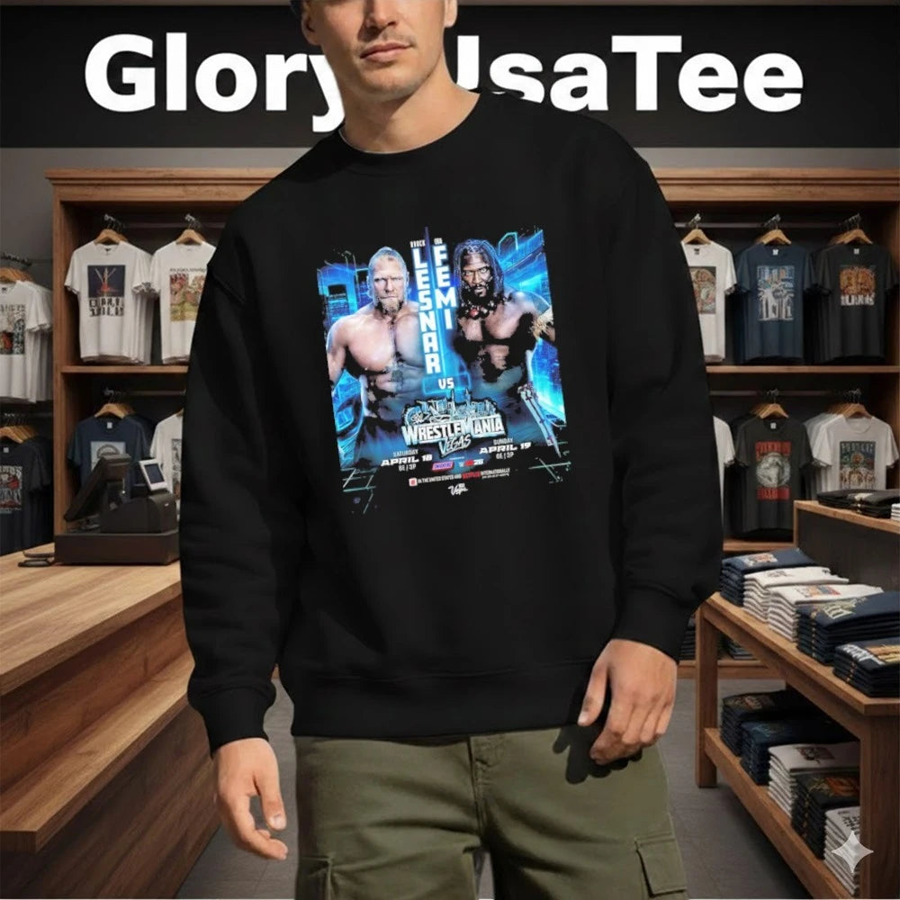 The Beast vs The Ruler Wrestlemania Vegas 2026 April 18th 19th Shirt