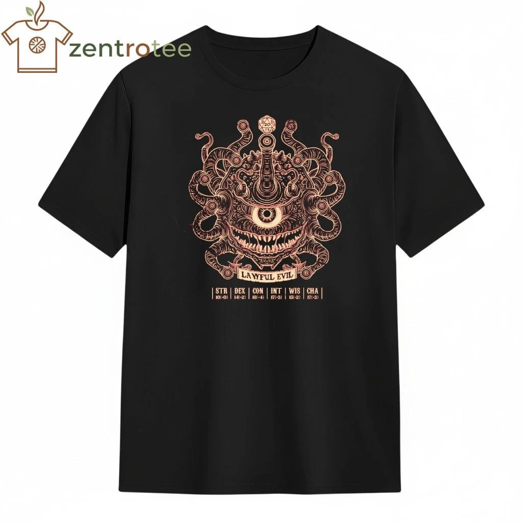 The Beholder Lawful evil tee