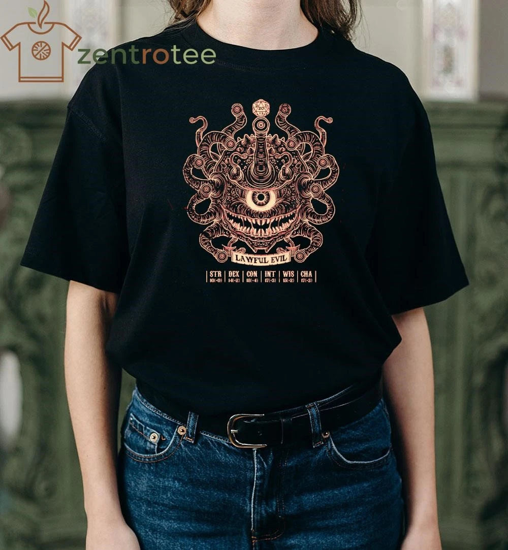 The Beholder Lawful evil tee