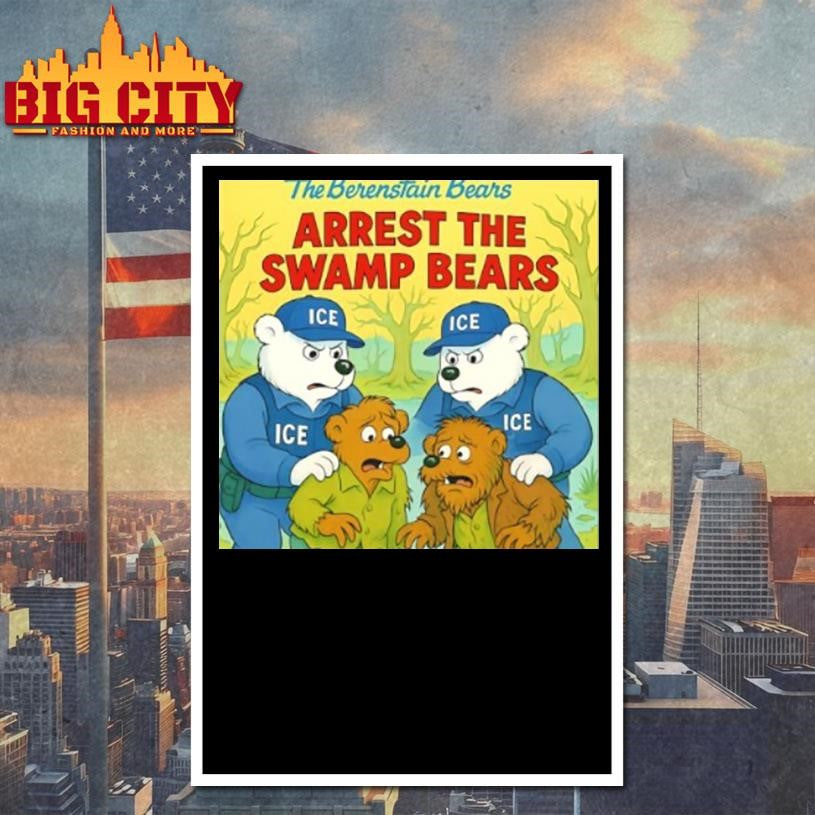 The Berenstain Bears Arrest The Swamp Bears Shirt