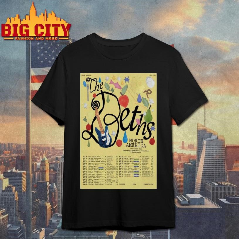 The Beths 2025 Tour UK + Europe + North America 2025 Poster Shirt