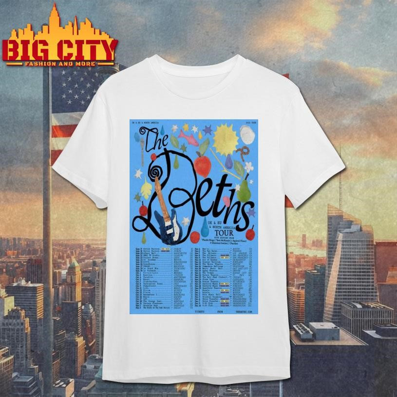 The Beths 2025 Tour UK + Europe + North America Poster Shirt