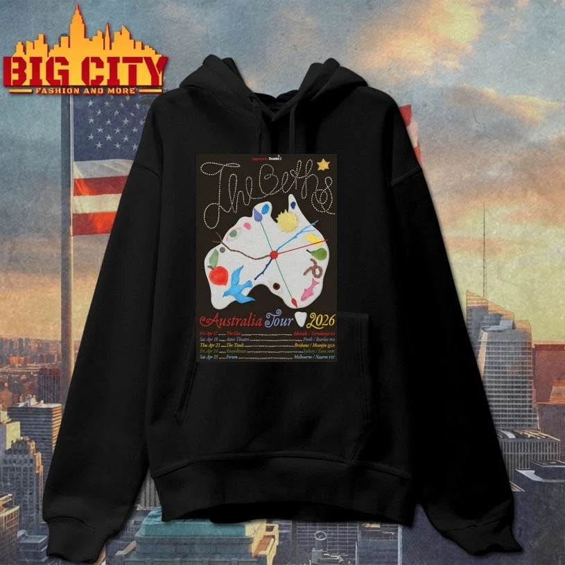 The Beths Australia 2026 Tour Poster Shirts