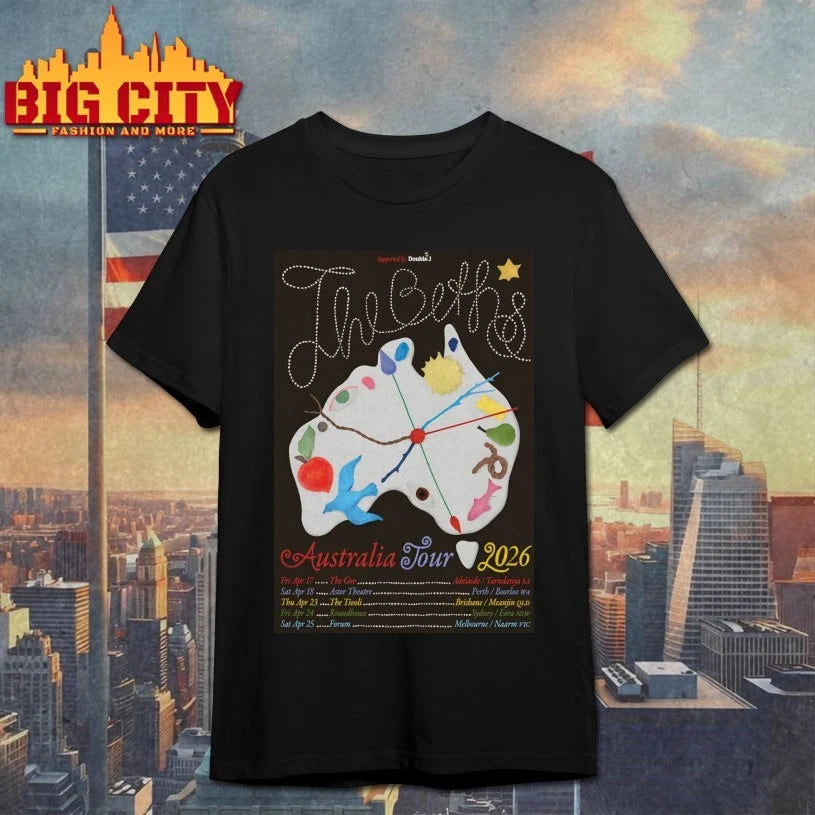 The Beths Australia 2026 Tour Poster Shirts